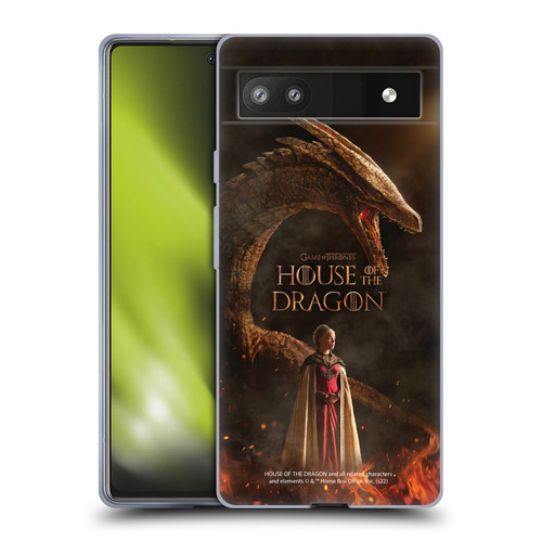 House Of The Dragon: Television Series Key Art Poster 3 Soft Gel Case for Google Pixel 6a