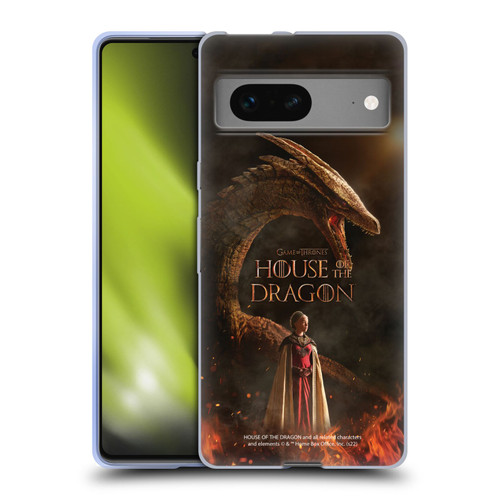 House Of The Dragon: Television Series Key Art Poster 3 Soft Gel Case for Google Pixel 7
