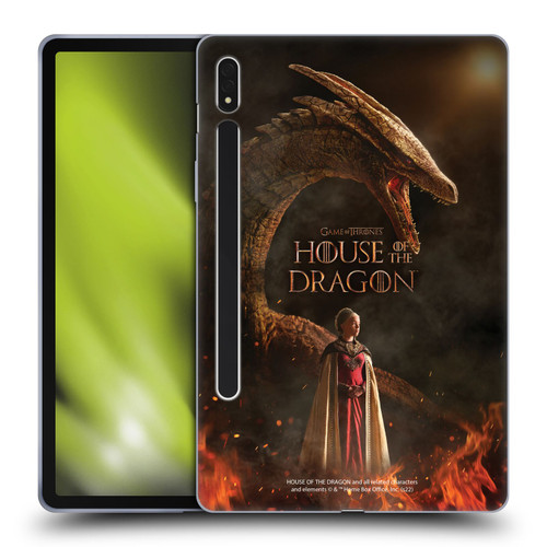 House Of The Dragon: Television Series Key Art Poster 3 Soft Gel Case for Samsung Galaxy Tab S8