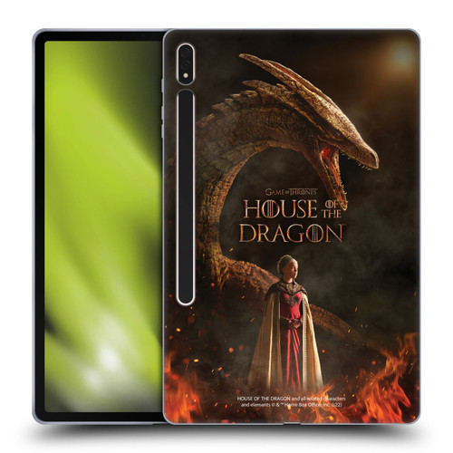 House Of The Dragon: Television Series Key Art Poster 3 Soft Gel Case for Samsung Galaxy Tab S8 Plus