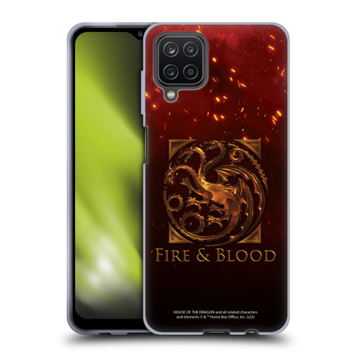 House Of The Dragon: Television Series Key Art Targaryen Soft Gel Case for Samsung Galaxy A12 (2020)