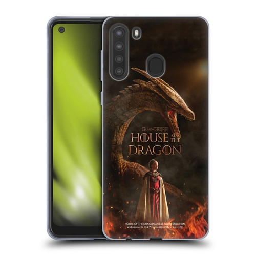 House Of The Dragon: Television Series Key Art Poster 3 Soft Gel Case for Samsung Galaxy A21 (2020)