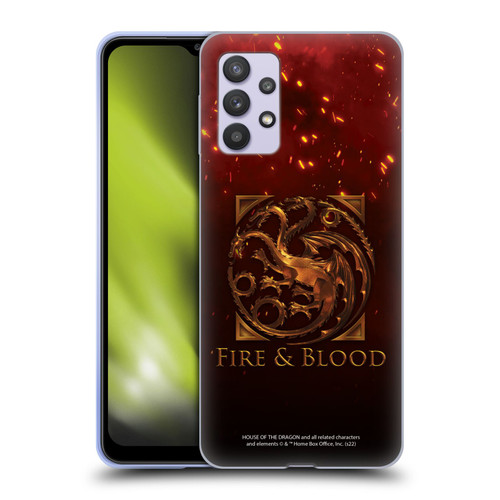 House Of The Dragon: Television Series Key Art Targaryen Soft Gel Case for Samsung Galaxy A32 5G / M32 5G (2021)