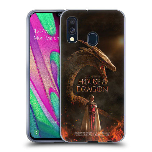 House Of The Dragon: Television Series Key Art Poster 3 Soft Gel Case for Samsung Galaxy A40 (2019)