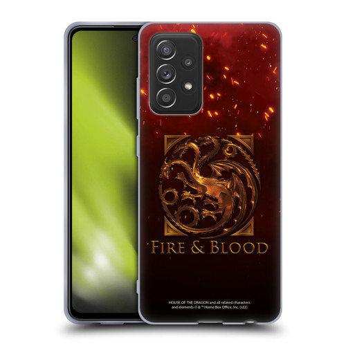 House Of The Dragon: Television Series Key Art Targaryen Soft Gel Case for Samsung Galaxy A52 / A52s / 5G (2021)