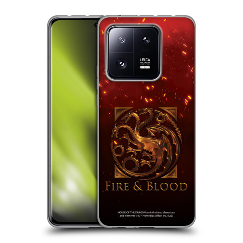 House Of The Dragon: Television Series Key Art Targaryen Soft Gel Case for Xiaomi 13 Pro 5G