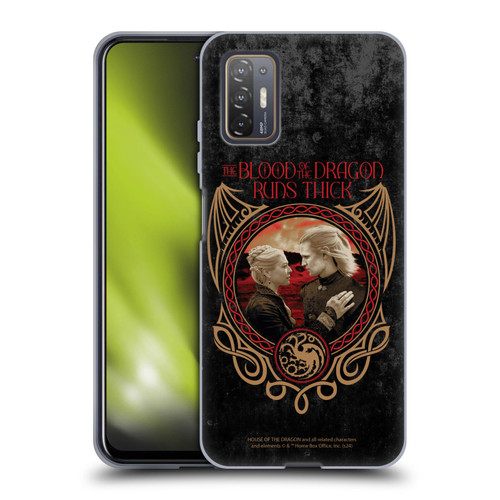 House Of The Dragon: Television Series Season 2 Graphics Blood Of The Dragon Soft Gel Case for HTC Desire 21 Pro 5G