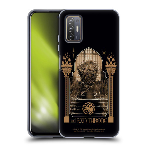 House Of The Dragon: Television Series Season 2 Graphics The Iron Throne Soft Gel Case for HTC Desire 21 Pro 5G