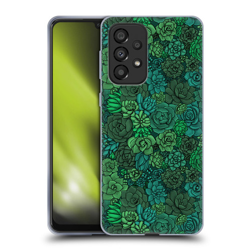 Katerina Kirilova Art Succulent Garden Soft Gel Case for Samsung Galaxy A33 5G (2022)