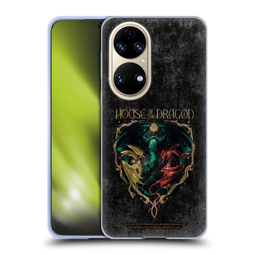 House Of The Dragon: Television Series Season 2 Graphics Dragons Soft Gel Case for Huawei P50