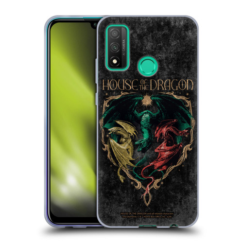 House Of The Dragon: Television Series Season 2 Graphics Dragons Soft Gel Case for Huawei P Smart (2020)