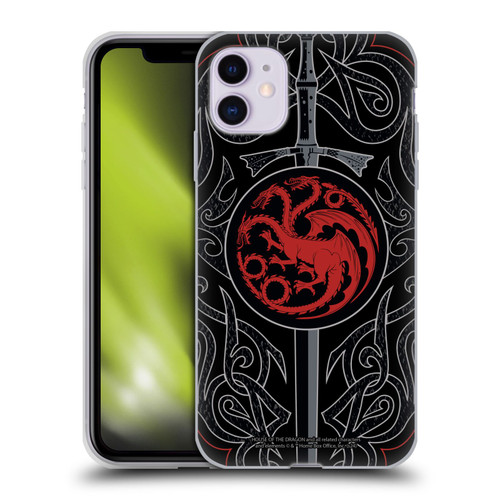 House Of The Dragon: Television Series Season 2 Graphics Daemon Targaryen Sword Soft Gel Case for Apple iPhone 11