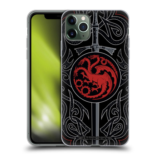 House Of The Dragon: Television Series Season 2 Graphics Daemon Targaryen Sword Soft Gel Case for Apple iPhone 11 Pro Max