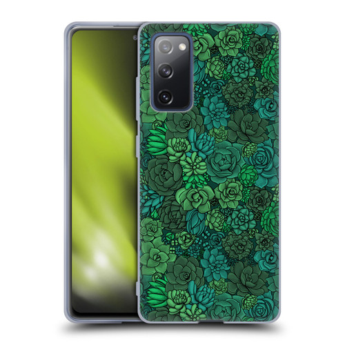Katerina Kirilova Art Succulent Garden Soft Gel Case for Samsung Galaxy S20 FE / 5G