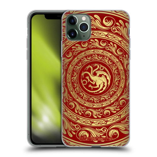 House Of The Dragon: Television Series Season 2 Graphics Targaryen Logo Soft Gel Case for Apple iPhone 11 Pro Max