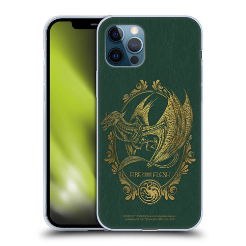 House Of The Dragon: Television Series Season 2 Graphics Fire Made Flesh Soft Gel Case for Apple iPhone 12 / iPhone 12 Pro