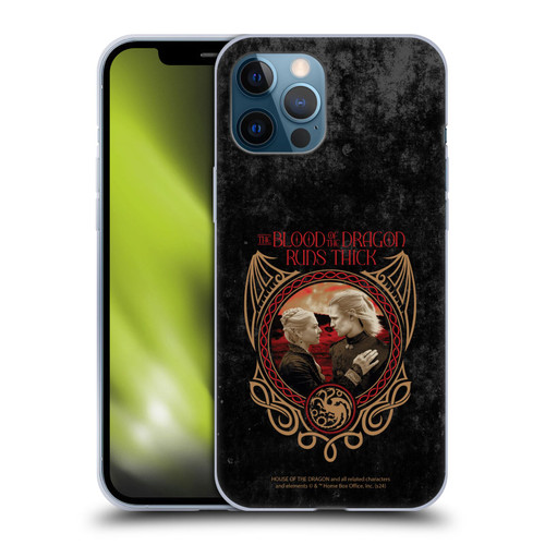House Of The Dragon: Television Series Season 2 Graphics Blood Of The Dragon Soft Gel Case for Apple iPhone 12 Pro Max