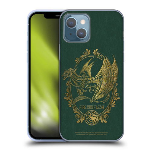 House Of The Dragon: Television Series Season 2 Graphics Fire Made Flesh Soft Gel Case for Apple iPhone 13