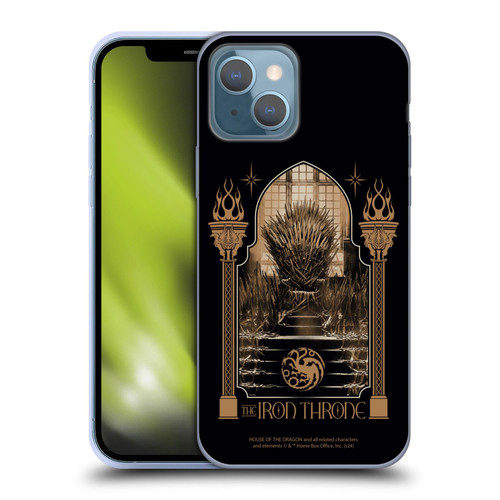 House Of The Dragon: Television Series Season 2 Graphics The Iron Throne Soft Gel Case for Apple iPhone 13
