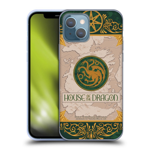 House Of The Dragon: Television Series Season 2 Graphics Targaryen Seven Kingdoms Soft Gel Case for Apple iPhone 13