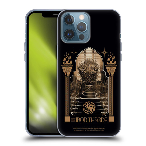 House Of The Dragon: Television Series Season 2 Graphics The Iron Throne Soft Gel Case for Apple iPhone 13 Pro Max