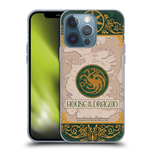 House Of The Dragon: Television Series Season 2 Graphics Targaryen Seven Kingdoms Soft Gel Case for Apple iPhone 13 Pro