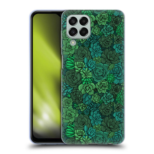 Katerina Kirilova Art Succulent Garden Soft Gel Case for Samsung Galaxy M33 (2022)