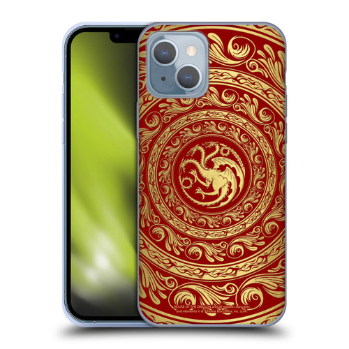 House Of The Dragon: Television Series Season 2 Graphics Targaryen Logo Soft Gel Case for Apple iPhone 14