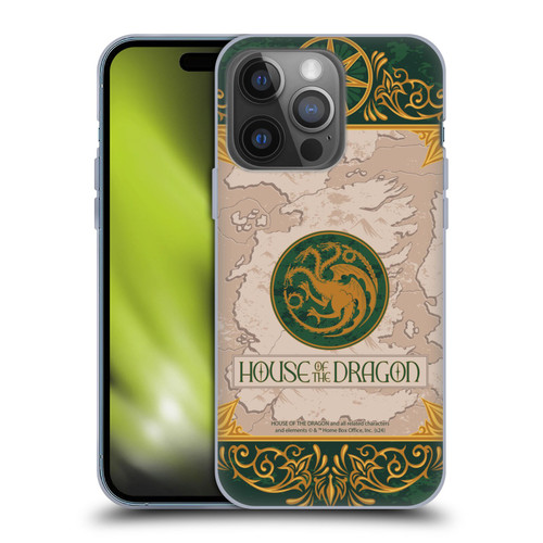 House Of The Dragon: Television Series Season 2 Graphics Targaryen Seven Kingdoms Soft Gel Case for Apple iPhone 14 Pro