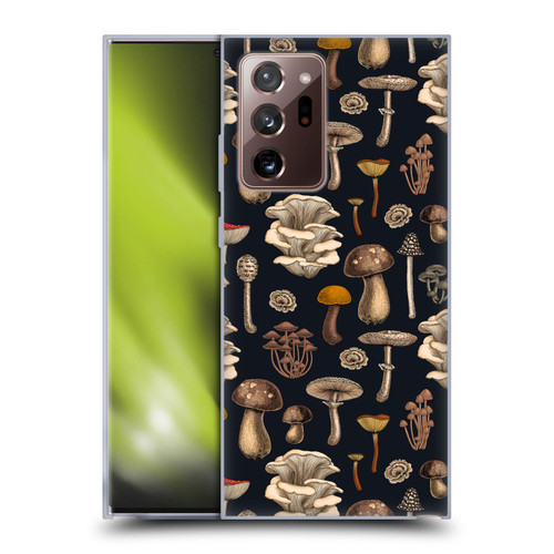 Katerina Kirilova Art Wild Mushrooms Soft Gel Case for Samsung Galaxy Note20 Ultra / 5G