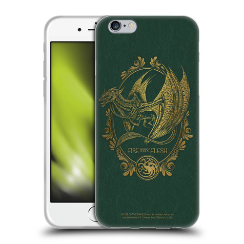 House Of The Dragon: Television Series Season 2 Graphics Fire Made Flesh Soft Gel Case for Apple iPhone 6 / iPhone 6s