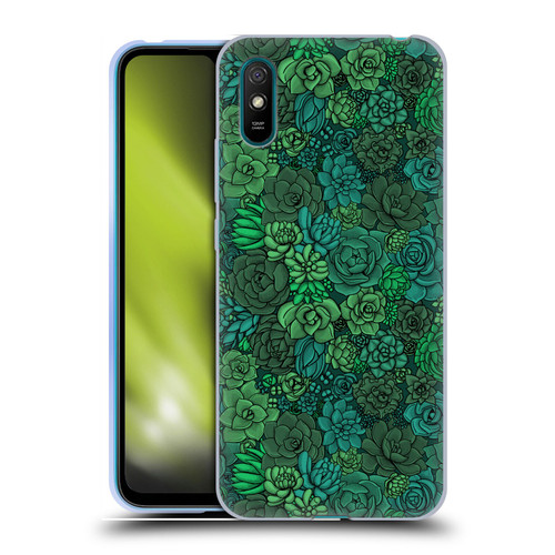 Katerina Kirilova Art Succulent Garden Soft Gel Case for Xiaomi Redmi 9A / Redmi 9AT