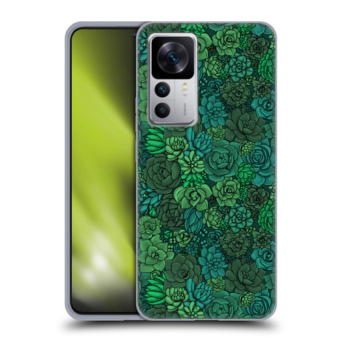 Katerina Kirilova Art Succulent Garden Soft Gel Case for Xiaomi 12T 5G / 12T Pro 5G / Redmi K50 Ultra 5G