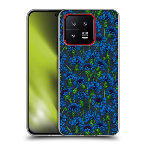 Katerina Kirilova Art Blue Cornflowers Soft Gel Case for Xiaomi 13 5G