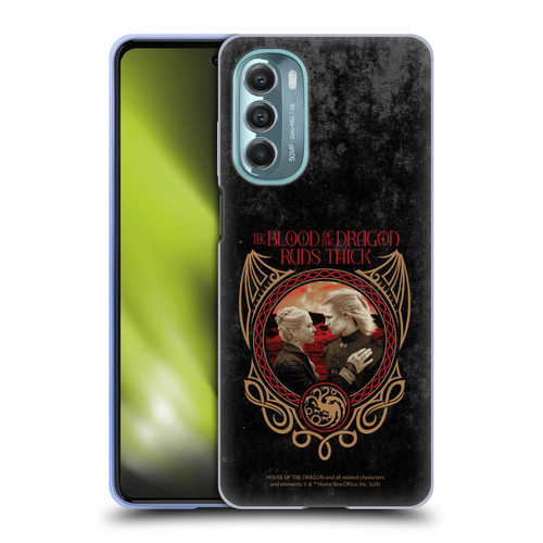 House Of The Dragon: Television Series Season 2 Graphics Blood Of The Dragon Soft Gel Case for Motorola Moto G Stylus 5G (2022)