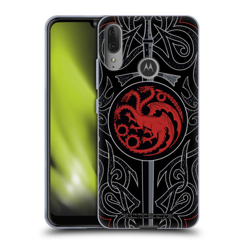 House Of The Dragon: Television Series Season 2 Graphics Daemon Targaryen Sword Soft Gel Case for Motorola Moto E6 Plus