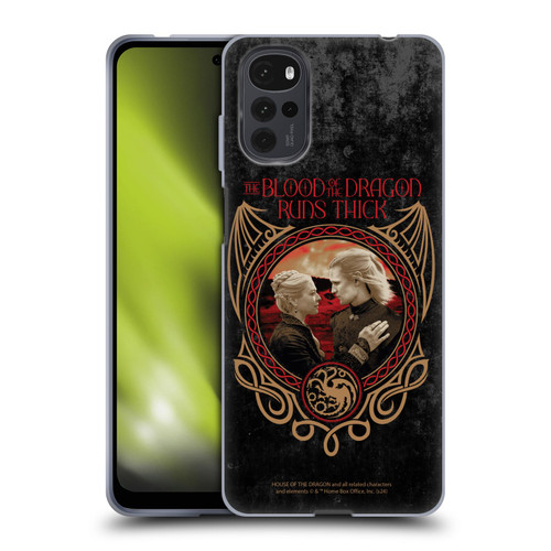 House Of The Dragon: Television Series Season 2 Graphics Blood Of The Dragon Soft Gel Case for Motorola Moto G22