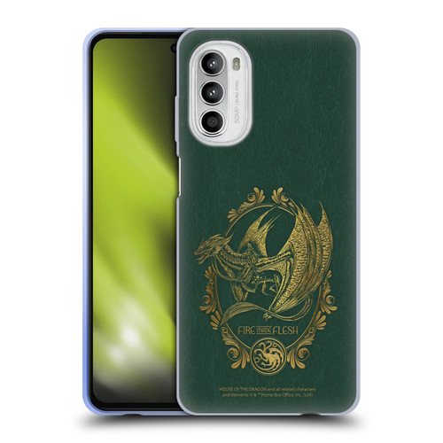 House Of The Dragon: Television Series Season 2 Graphics Fire Made Flesh Soft Gel Case for Motorola Moto G52