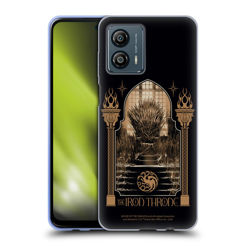 House Of The Dragon: Television Series Season 2 Graphics The Iron Throne Soft Gel Case for Motorola Moto G53 5G