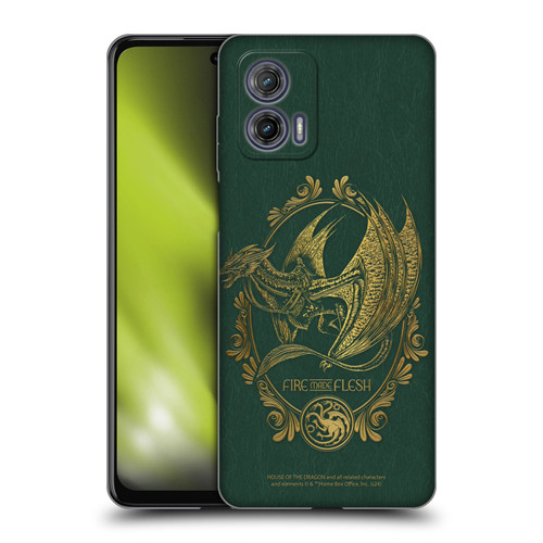 House Of The Dragon: Television Series Season 2 Graphics Fire Made Flesh Soft Gel Case for Motorola Moto G73 5G