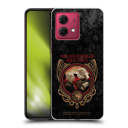 House Of The Dragon: Television Series Season 2 Graphics Blood Of The Dragon Soft Gel Case for Motorola Moto G84 5G