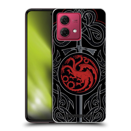 House Of The Dragon: Television Series Season 2 Graphics Daemon Targaryen Sword Soft Gel Case for Motorola Moto G84 5G