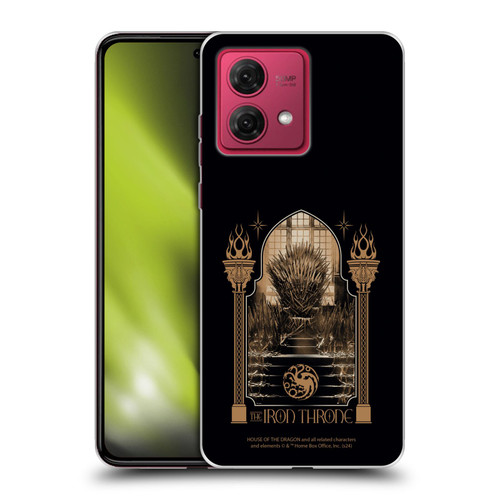 House Of The Dragon: Television Series Season 2 Graphics The Iron Throne Soft Gel Case for Motorola Moto G84 5G