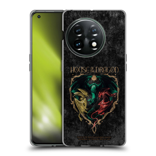 House Of The Dragon: Television Series Season 2 Graphics Dragons Soft Gel Case for OnePlus 11 5G