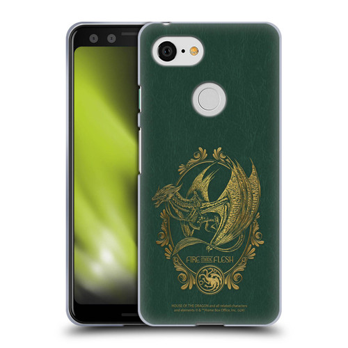 House Of The Dragon: Television Series Season 2 Graphics Fire Made Flesh Soft Gel Case for Google Pixel 3