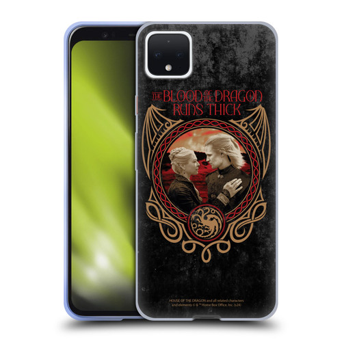 House Of The Dragon: Television Series Season 2 Graphics Blood Of The Dragon Soft Gel Case for Google Pixel 4 XL