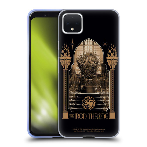 House Of The Dragon: Television Series Season 2 Graphics The Iron Throne Soft Gel Case for Google Pixel 4 XL