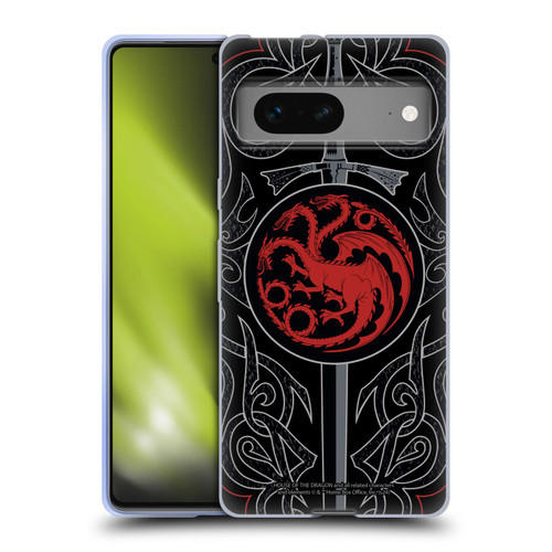 House Of The Dragon: Television Series Season 2 Graphics Daemon Targaryen Sword Soft Gel Case for Google Pixel 7