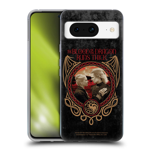 House Of The Dragon: Television Series Season 2 Graphics Blood Of The Dragon Soft Gel Case for Google Pixel 8