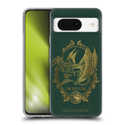 House Of The Dragon: Television Series Season 2 Graphics Fire Made Flesh Soft Gel Case for Google Pixel 8